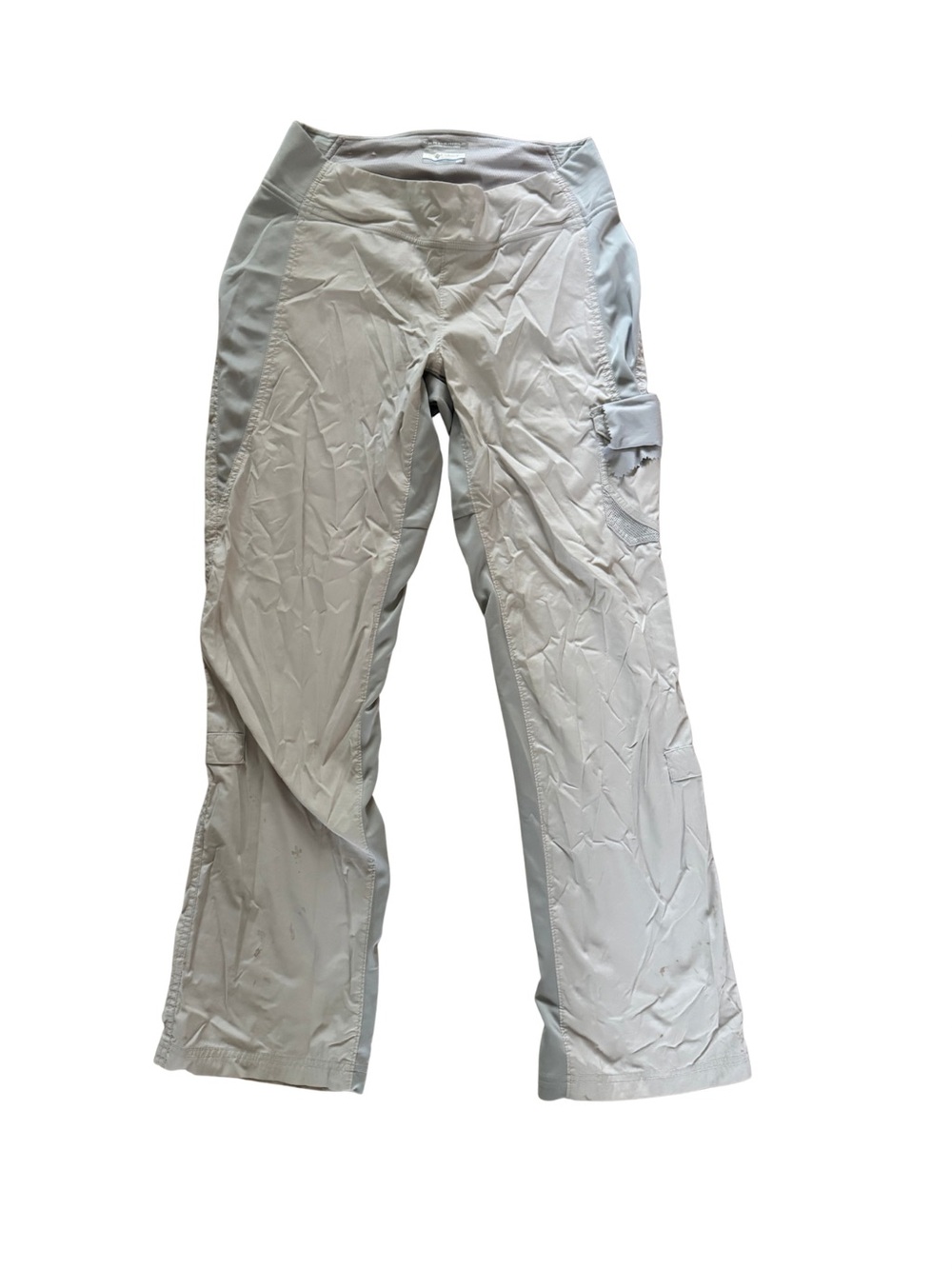 Columbia Light Gray Boot Cut Outdoor Pants